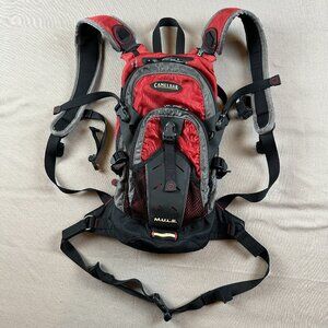 CamelBak M.U.L.E. Hydration Backpack Red/Black D2 Air Director Fit – No Bladder